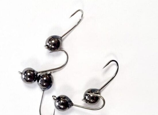 Volframa nano džiggalva melns #10 / Tungsten Nano JigHead Black Nickel #10